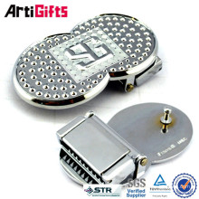 Classic style round belt buckle hardware